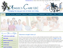 Tablet Screenshot of angelscarellc.com